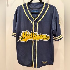 VTG STEVE & BARRYS Michigan Baseball Jersey